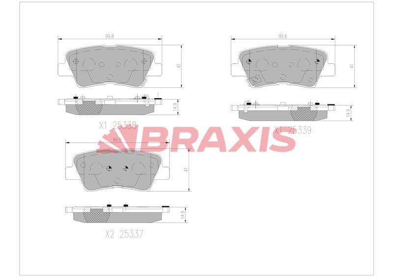 FREN BALATASI ARKA KIA PICANTO 17->