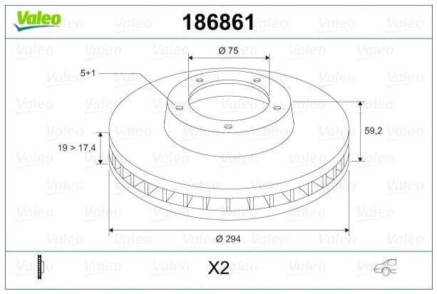 FREN DİSKİ ARKA TAKIM BMW SÉRİE 3 E46 98- 1.9 İ, 2