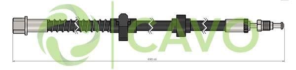 FREN HORTUMU SOL ARKA CITROEN C5 08-