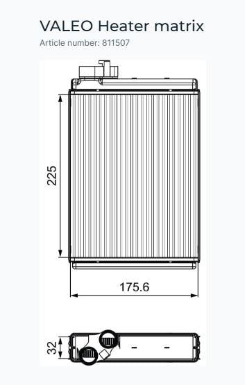 KALORİFER RADYATÖRÜ AUDI A4 3-SERIES FL