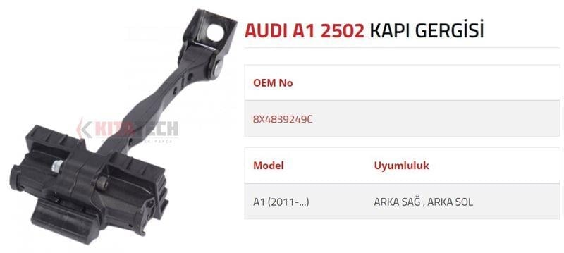 KAPI GERGİSİ A1 ARKA 2011->