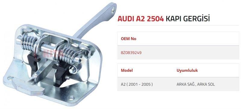 KAPI GERGİSİ A2 ARKA 2001-2005