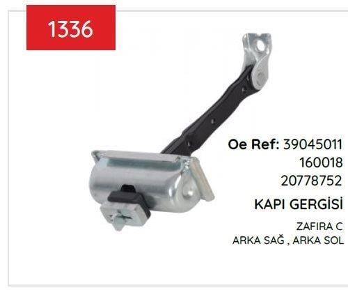 KAPI GERGİSİ ARKA OPEL ZAFIRA C 2012-2019