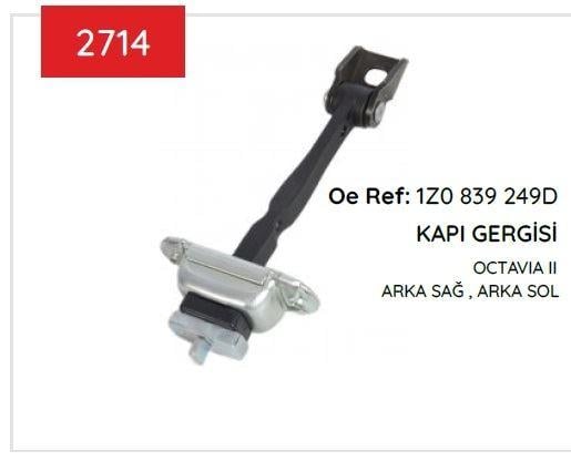 KAPI GERGİSİ ARKA SKODA OCTAVIA II 2005 - 2013