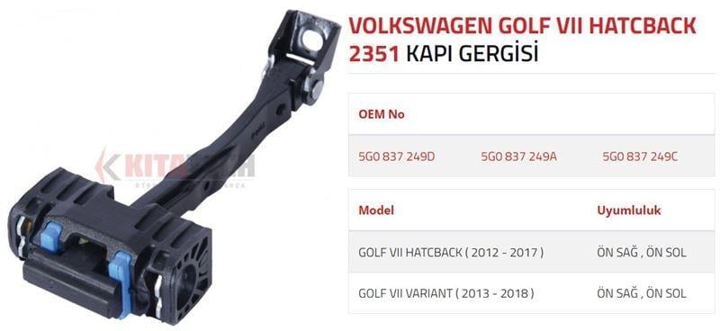 KAPI GERGİSİ GOLF ÖN 2013-