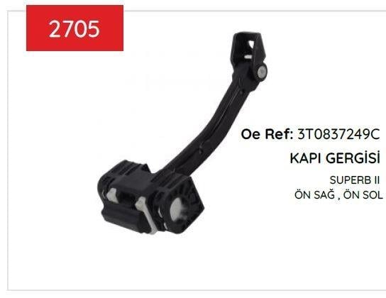 KAPI GERGİSİ ÖN SKODA SUPERB II 2009-2015