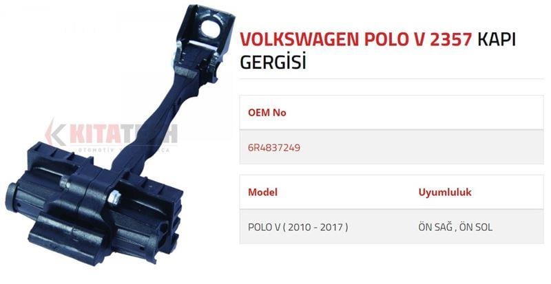 KAPI GERGİSİ POLO V ÖN 2011-