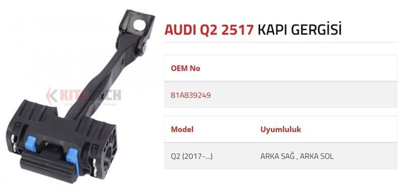 KAPI GERGİSİ Q2 ARKA 2017->