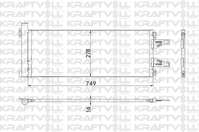 KLIMA RADYATORU BOXER III JUMPER III 2,2HDI 3,0HDI DUCATO III SCANIA 3,0JTD