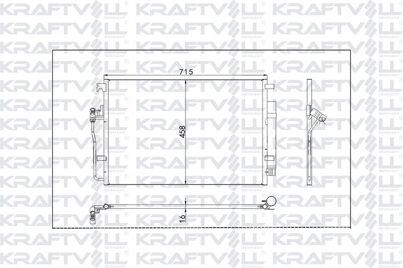 KLIMA RADYATORU CRAFTER 06>16 SPRINTER 906 06>16