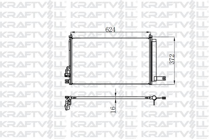 KLIMA RADYATORU KIA RIO 1.4 1.6 2005> BENZINLI