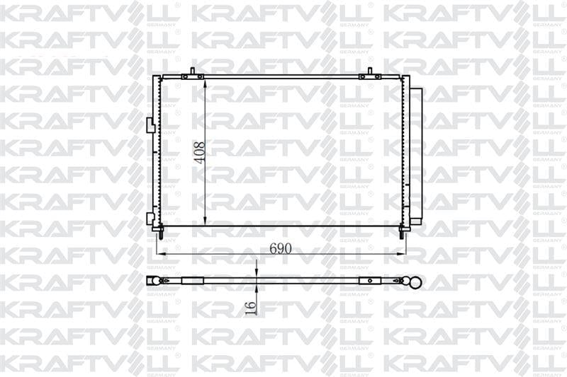 KLIMA RADYATORU TOYOTA RAV4 2012->
