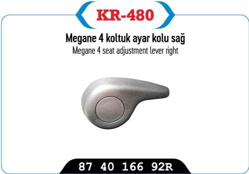 KOLTUK AYAR KOLU SAĞ MEGANE IV