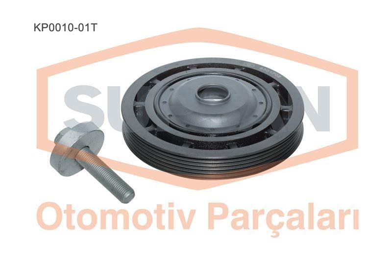 KRANK KASNAĞI RENAULT KANGOO / CLİO / MEGANE 1.5 D Cİ (ENG. K9K) KİT (1 ADET CİVATA+ÖZEL KAPLAMALI PUL)