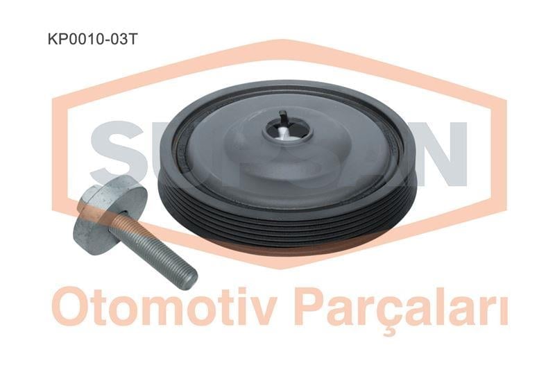 KRANK KASNAĞI RENAULT KANGOO / CLİO / MEGANE 1.5 D Cİ (ENG. K9K) KİT (1 ADET CİVATA+ÖZEL KAPLAMALI PUL)