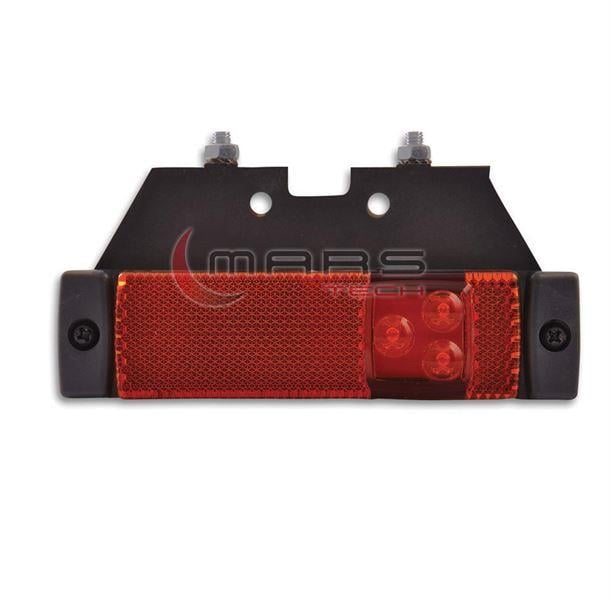 LED YAN ISARET LAMBA 24V KIRMIZI BRAKETLİ