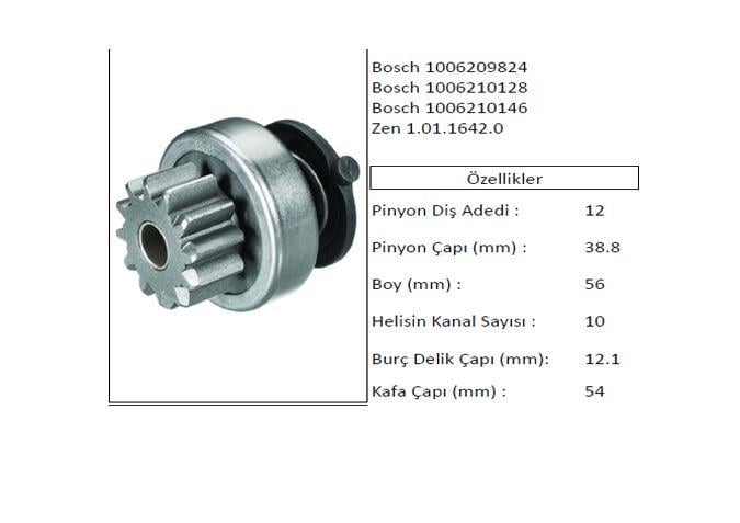 MARŞ DİŞLİ V347 BOXER DUCATO 1006210146