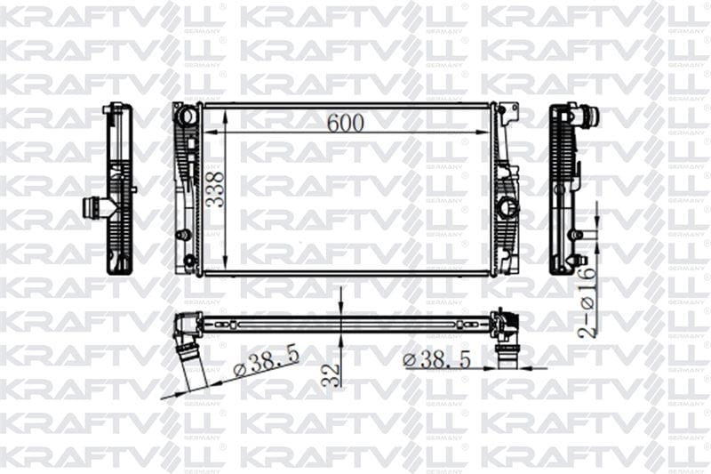 MOTOR SU RADYATORU OTOMATIK BMW F10 F11 N20