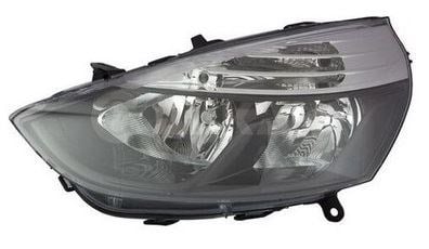 ÖN FAR SOL (H7/H1) ELEKTRİKLİ (ALT SİYAH) R.CLIO IV 2013-17