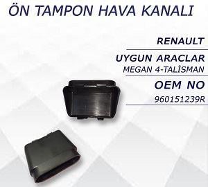 ÖN TAMPON HAVA IZGARASI RENAULT MEGANE IV TALİSMAN