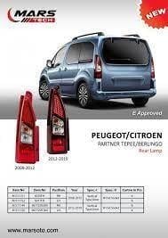 P.Partner - C.Berlingo Tepee  Stop Lamba (08-12)