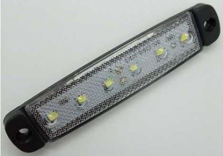PARMAK LAMBA 6 LED BEYAZ 12V