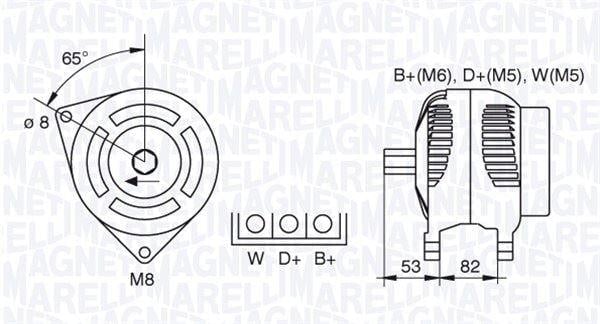 PERKINS LAND ROVER ALTERNATÖR PERKINS 