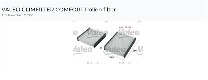 POLEN FİLTRESİ TOY - P 207 PA