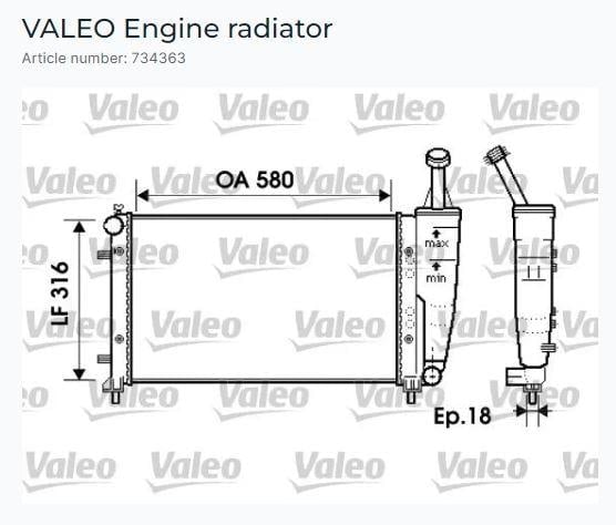 RADYATÖR FIAT IDEA