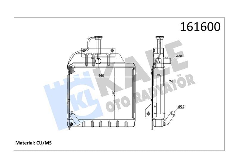 RADYATOR MF-260 4 SIRA PT