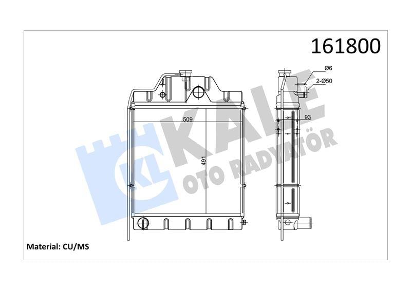 RADYATOR MF-396/397 (4×4) 5 SIRA PT