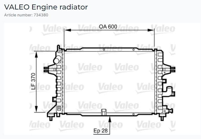 RADYATÖR OPEL ASTRA 1,3 CDTI ZAFIRA D