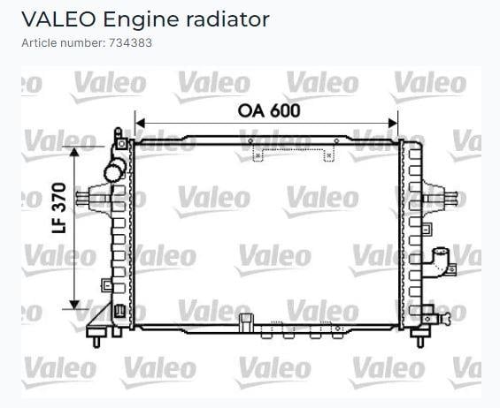 RADYATÖR OPEL ASTRA H 1.7 CDTI, 2.0 DTI AC-04>