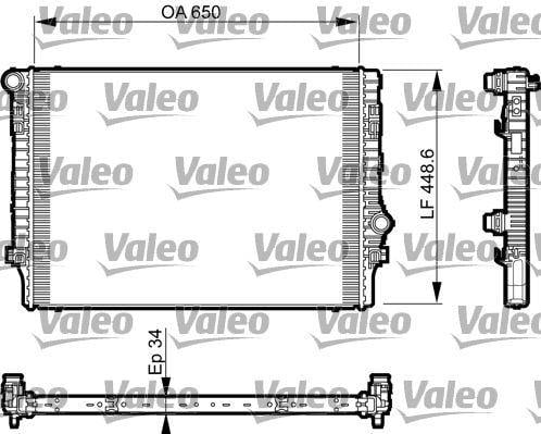 RADYATÖR VW GOLF; SKODA OCTAVİA, AUDİ A3 >10/2012