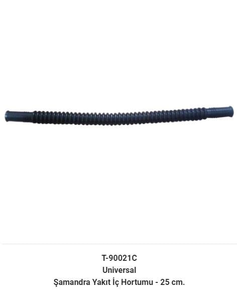 ŞAMANDIRA YAKIT İÇ HORTUMU ÜNİVERSAL 25 CM