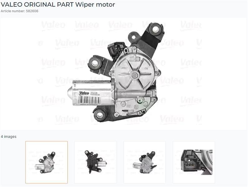 SİLECEK MOTORU ARKA DACIA LODGY 04/12>