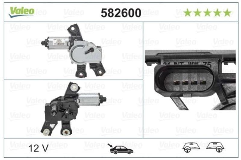 SİLECEK MOTORU ARKA VW PASSAT 08/2010 >