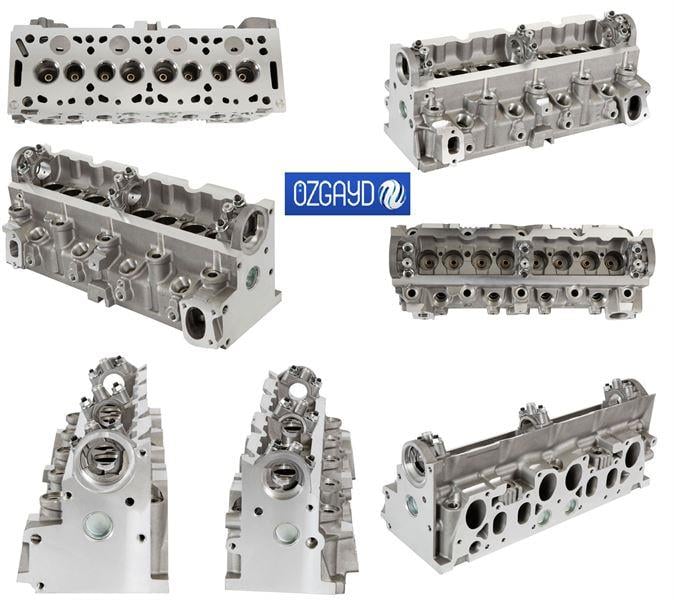 SİLİNDİR KAPAĞI PARTNER 1.9 8V YM XUD9 YAN ISITMA  BUJILI