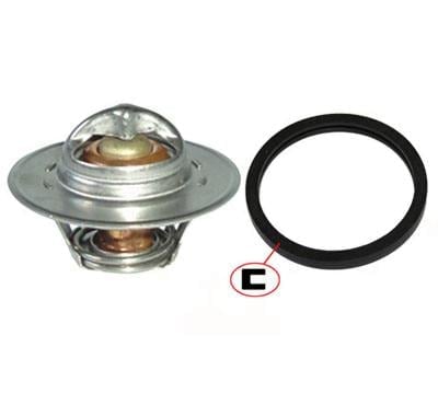TERMOSTAT GOLF V-VI-PLUS-JETTA III-PASSAT-TIGUAN-A3-A6-LEON 2.0TDI BMA BKP BKP-BKD-CBAB-CBDA (87c) 