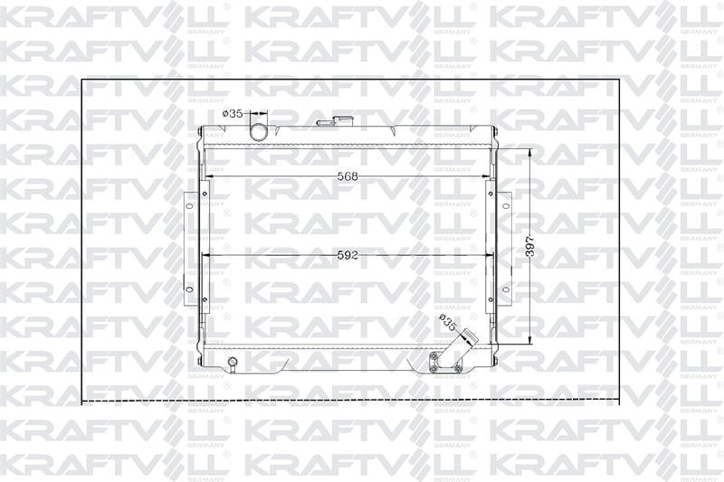 TICARI MOTOR SU RADYATORU MITSUBISHI L 200 1987 1996
