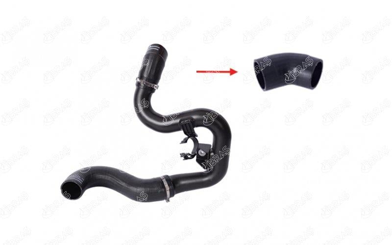 TURBO HORTUMU PLASTİK BORU HARİÇ OK İLE GÖSTERİLEN KÜÇÜK HORTUM