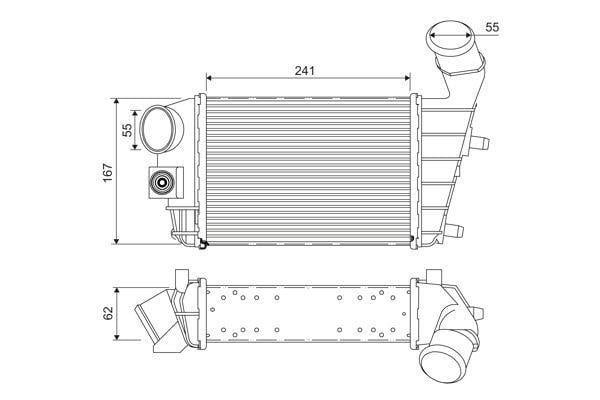 TURBO RADYATÖRÜ ALFA ROMEO 147 JTD