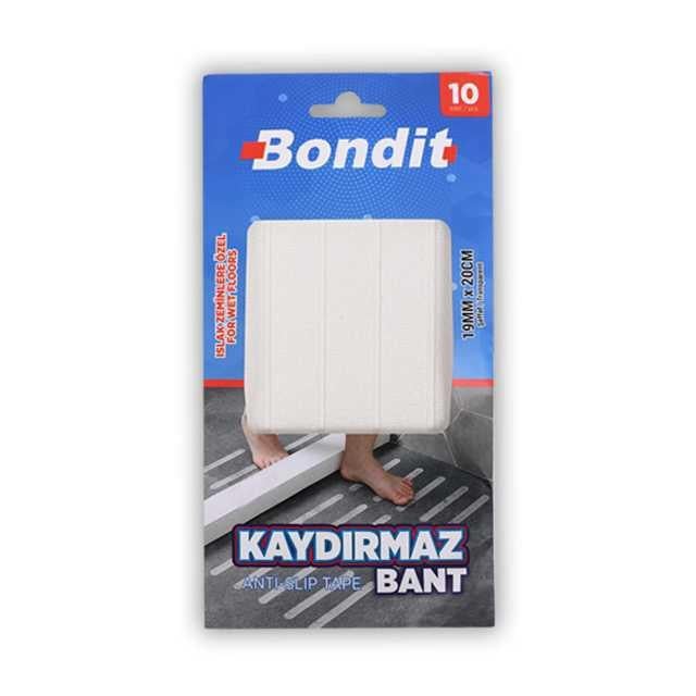 Bondit 10pcs 19mmx20cm Islak Zemin Bandı