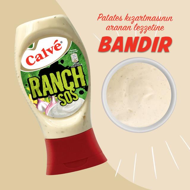 Calve Ranch Sos 245gr