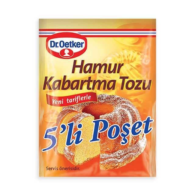 Dr.Oetker Hamur Kabartma Tozu 5`lı