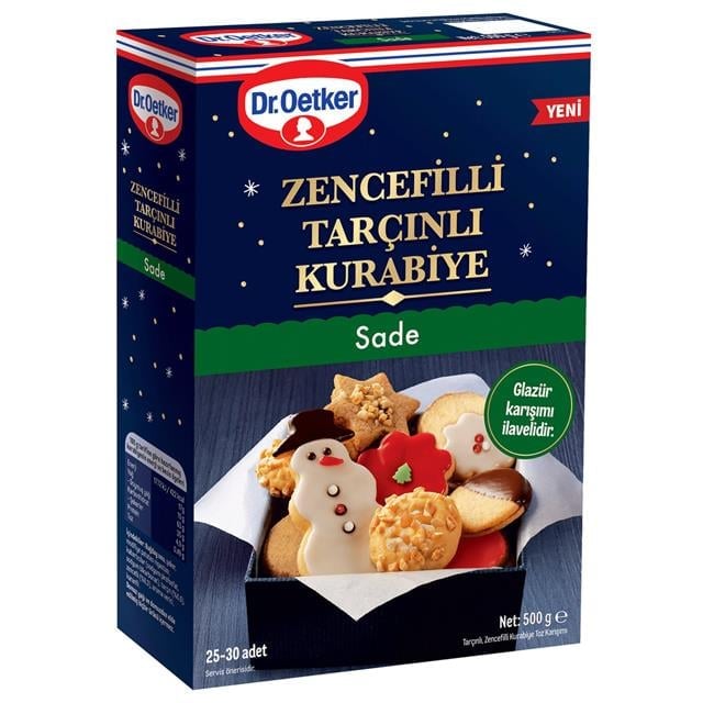 Dr.Oetker Tarcınlı Kurabıye Sade 500gr