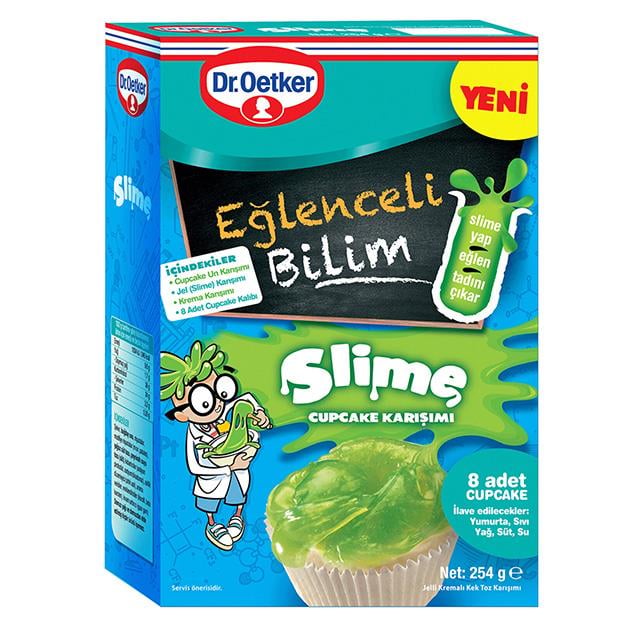 Dr Oetker Slime Cupcake Karışım 254gr