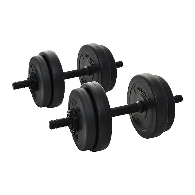 DYNAMIC VINYL DUMBBELL SET 15KG