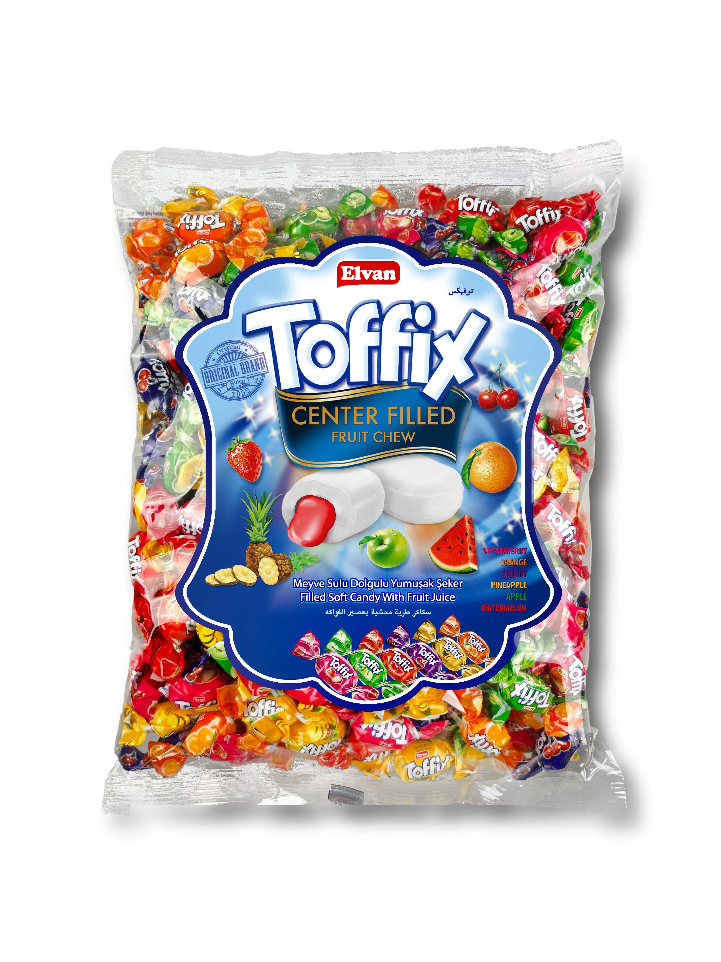 Elvan Toffix Mix Şeker 800gr