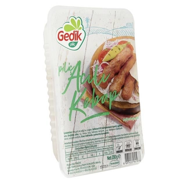 Gedik Piliç Acılı Kebap 200gr